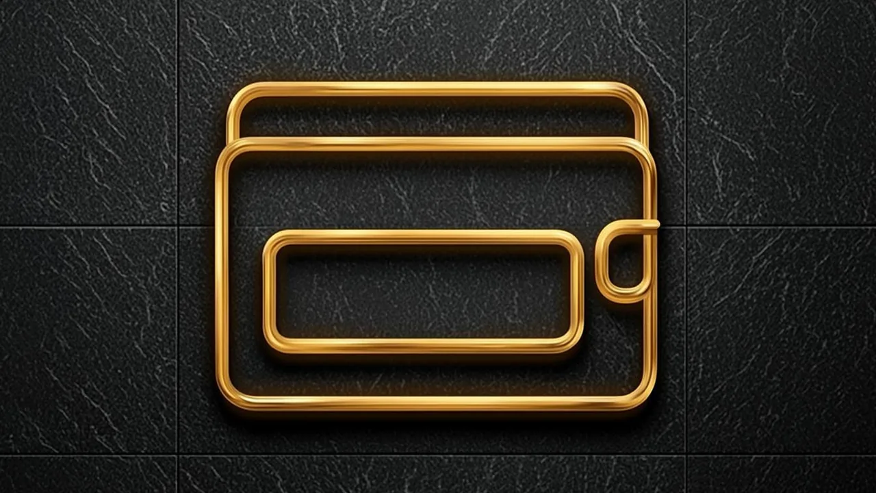 Three brass arcs cross graphite tiles, tracing wallets and open banking rails for casino payments.