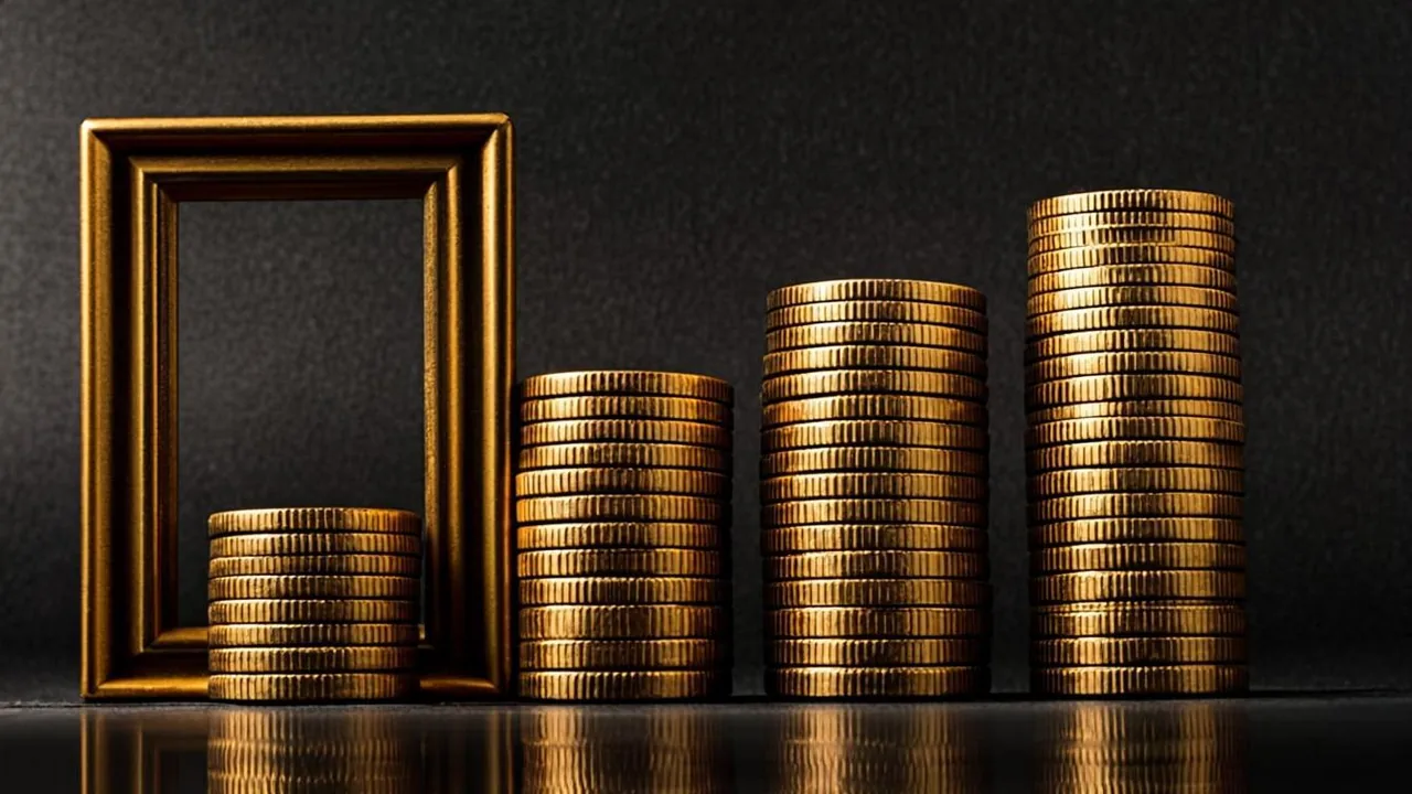 Four gambling verticals scored by one brass checklist of rings on graphite.