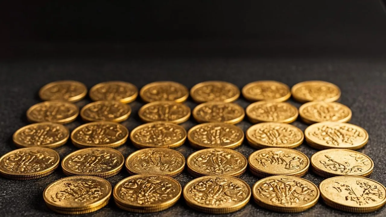 Twenty free spin tokens priced one by one, brass tiles on a graphite counter.
