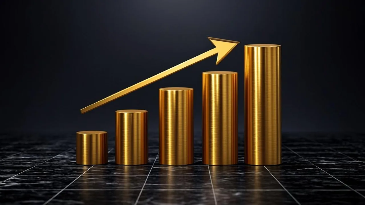 Four hundred percent deposit bonus, brass multiplier beams rising over graphite ledger tiles
