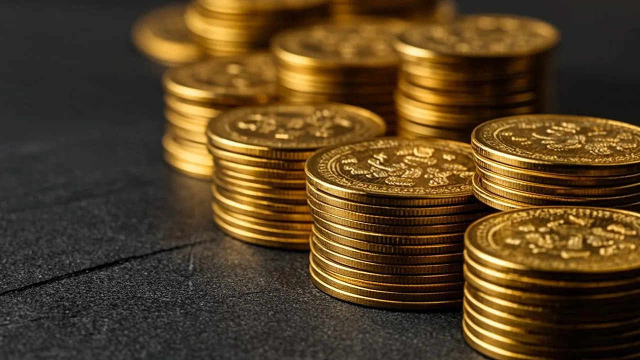 A thousand free spin tokens laid out in forty daily rows, brass arcs on graphite.