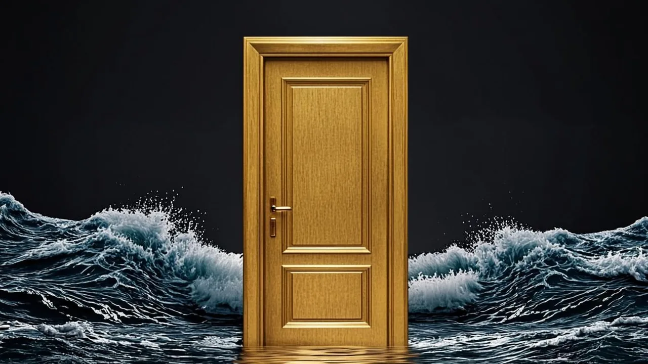 PayPal's absence from the offshore cashier, a brass gate closed over graphite waves.