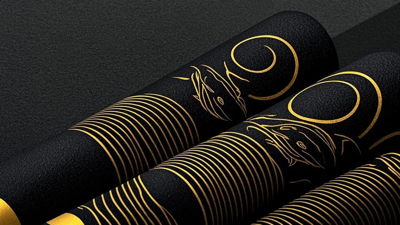Pragmatic slot motifs with brass fish, rings and waves on graphite.