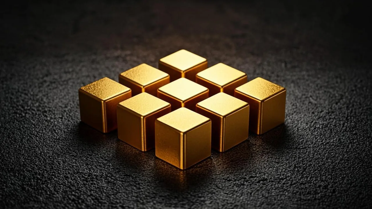 Ten ranked slot games as brass rings and tiles in a countdown on graphite.