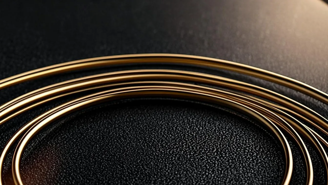 Mobile slot play drawn as brass thumb arcs and beams on graphite.
